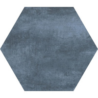 Керамогранит Gigacer Krea Blue Large Hexagon 4.8 mm 36x31