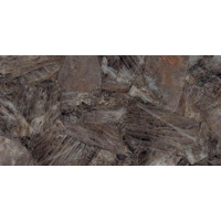 Керамогранит Graniti Fiandre Rock Salt Maximum Brown Lucidato 37.5x75