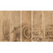 Керамогранит Grasaro Italian Wood Медовый Декор 10 мм 20x60