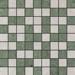 Керамогранит Grasaro Travertino Светло-Серый-Зеленый Mix Mosaic 30x30