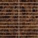 Керамогранит Idalgo Granite Stone Emperador Коричневый LLR Мозаика 1 30x30