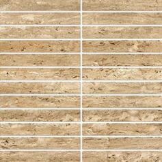 Керамогранит Idalgo Granite Stone Travertine Медовый LLR Мозаика 1 30x30