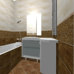 Керамогранит Imola Ceramica Atlantis Atlantis30S 30x30 Глазурованный керамогранит - фото в интерьере