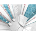 Керамика Декор Imola Hall L. Hall 15DL 14.5x60 (L.Hall15DL) - фото в интерьере