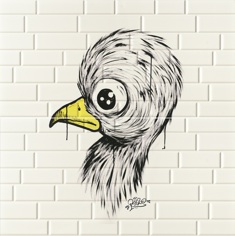 Керамика Imola Ceramica Mash-Up ChickYellow2 29.2x58.6 Декоративный элемент