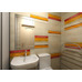 Керамика Декор Imola Shades Stripes Sun Mix 20x60 (StripesSunMix) - фото в интерьере