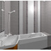 Керамика Декор Imola Tweed L. Broccato BG 10x40 (L.BroccatoBG) - фото в интерьере
