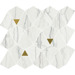 Italon Charme Advance Platinum White Mosaico Vertex 25.8x30