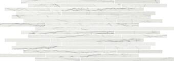 Керамогранит Italon Charme Advance Platinum White Strip 26x75