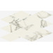 Керамогранит Italon Charme Deluxe Arabescato Mosaico Diamond 28x48