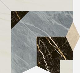 Керамогранит Italon Charme Extra Atlantic Intarsio Angolo 59x59