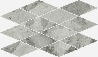 Керамогранит Italon Charme Extra Silver Mosaico Diamond 28x48