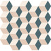 Italon Element Silk Mosaico Cube Cold 30.5x33