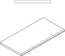 Керамогранит Italon Everstone Desert Bordo Round 30x60