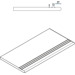 Керамогранит Italon Everstone Desert Gradino Round Grip Dx 30x60