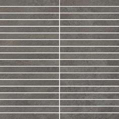 Керамогранит Italon Millennium Black Mosaico Strip 30x30