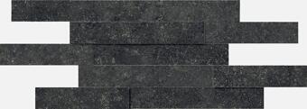 Керамогранит Italon Room Stone Black Brick 3D 28x78