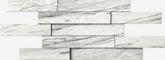 Керамогранит Italon Skyfall Bianco Brick 3D 28x78