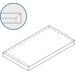 Керамогранит Italon Skyline Cloud X2 Scalino Angolare Sx 33x60