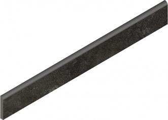 Керамогранит Italon Voyager Black Battiscopa 7.2x60