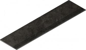 Керамогранит Italon Voyager Black Gradino 30x120