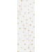 Керама Марацци Астория Декор Белый Мозаичный 25x75