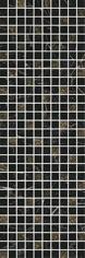 Керама Марацци Астория Декор Черный Мозаичный 25x75