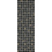 Керама Марацци Астория Декор Черный Мозаичный 25x75