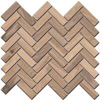 Керамогранит Керама Марацци Селект Вуд Декор Беж Мозаичный 33x33