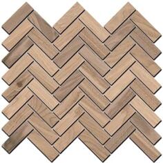 Керамогранит Керама Марацци Селект Вуд Декор Беж Мозаичный 33x33