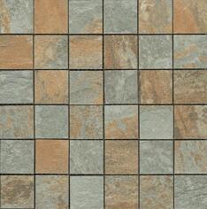 Керамогранит Керама Марацци Сланец Декор Серый Плетёнка 30x30