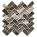 Керамогранит Kerranova Arris Black Brown 28.2x30.3