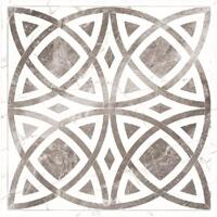 Керамогранит Kerranova Black and White White Lapp D01-Cut 120x120