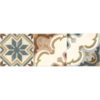 Керамогранит Kerranova Patchwood Decor White 20x60