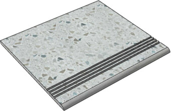 Keratile Belstone GBBelstoneGreyMT30_4 30x30 Ступень
