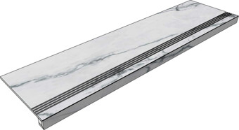 Keratile Carbis GTCarbisWhite12_4 30x120 Ступень