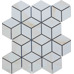 Глазурованный керамогранит KTL CERAMICAS Syros Mk.CubeSyrosGold Декоративный элемент - фото в интерьере