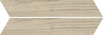 Керамогранит La Fabbrica Ca Foscari Chevron Avana 7.5x40.7