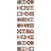 Керамогранит La Fabbrica Cotto Del Casale Decoro Pompei Fascia 10x40.6