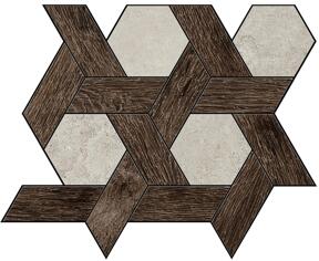 Керамогранит La Fabbrica Il Cerreto Dec Amarone Brown 26x30