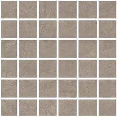 Керамогранит La Fabbrica Resine Mosaico Tortora Rett Su Rete 30x30