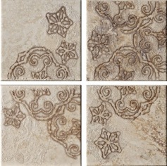 Керамогранит Декор La Faenza Caracalla Oriental 10B MIX 10x10 (Oriental10BMIX)