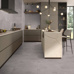 Керамогранит La Faenza Gea Gea660GRm 60x60 Неглазурованный керамогранит - фото в интерьере