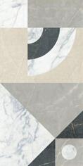 Керамогранит La Fenice Marble Velvet Decoro Frame Line Reactive 3D Rett 60x120