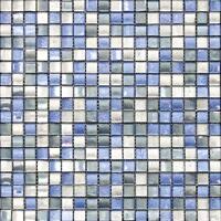 Стекло LAntic Colonial Arabia Mosaics Mix Blue Silver 29.5x29.5
