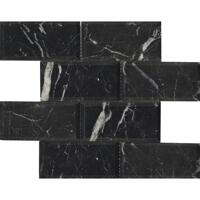 Камень LAntic Colonial Athena Mosaics Negro Marquina Classico 30.2x30.7