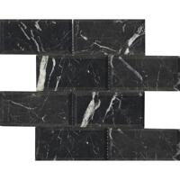 Камень LAntic Colonial Athena Mosaics Negro Marquina Pulido 30.2x30.7
