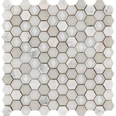 Микс LAntic Colonial Aura Mosaics Hexagon Whites 29x30