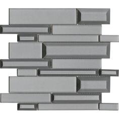 Стекло LAntic Colonial Bezel Mosaics Zinc 30.6x35