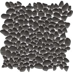 Стекло LAntic Colonial Boulder Mosaics Negro Marquina 30.5x30.5